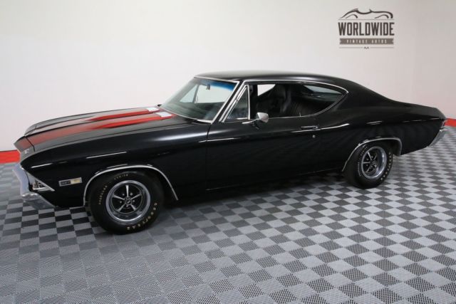 1968 Black Chevrolet Chevelle