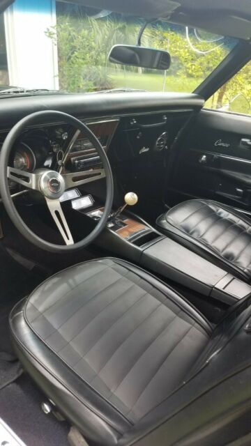 1968 Black Chevrolet Camaro Coupe