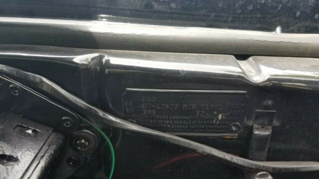 1968 Black Chevrolet Camaro Coupe