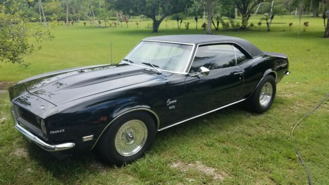 1968 Black Chevrolet Camaro Coupe
