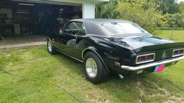 1968 Black Chevrolet Camaro Coupe