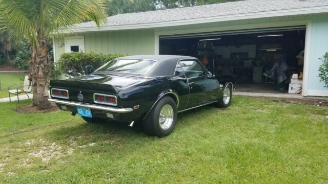 1968 Black Chevrolet Camaro Coupe