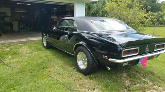 1968 Black Chevrolet Camaro Coupe