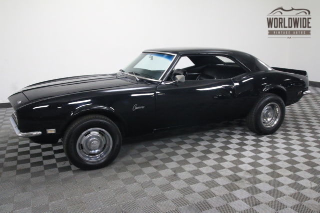 1968 Black Chevrolet Camaro