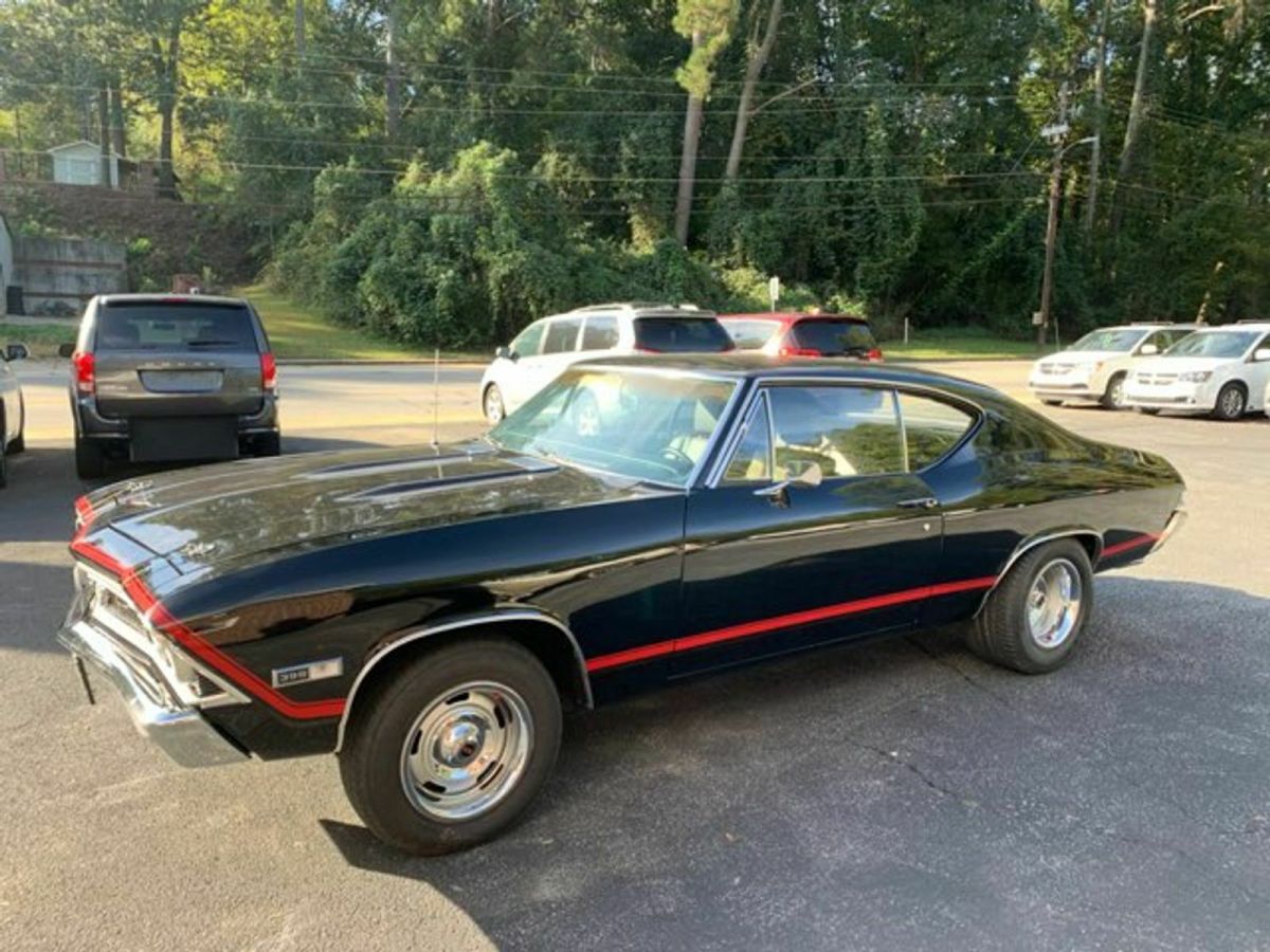 1968 Black Chevrolet Chevelle