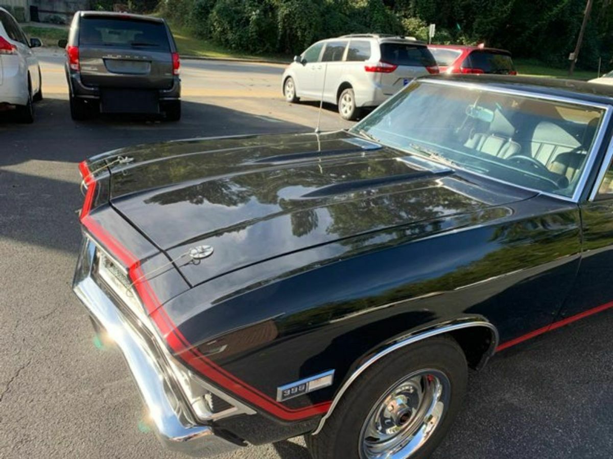 1968 Black Chevrolet Chevelle