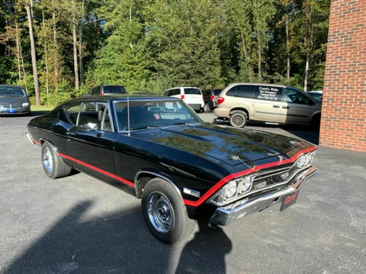 1968 Black Chevrolet Chevelle