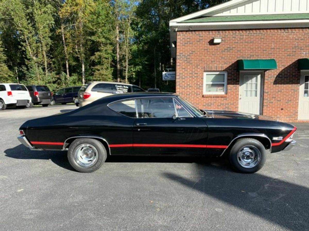 1968 Black Chevrolet Chevelle