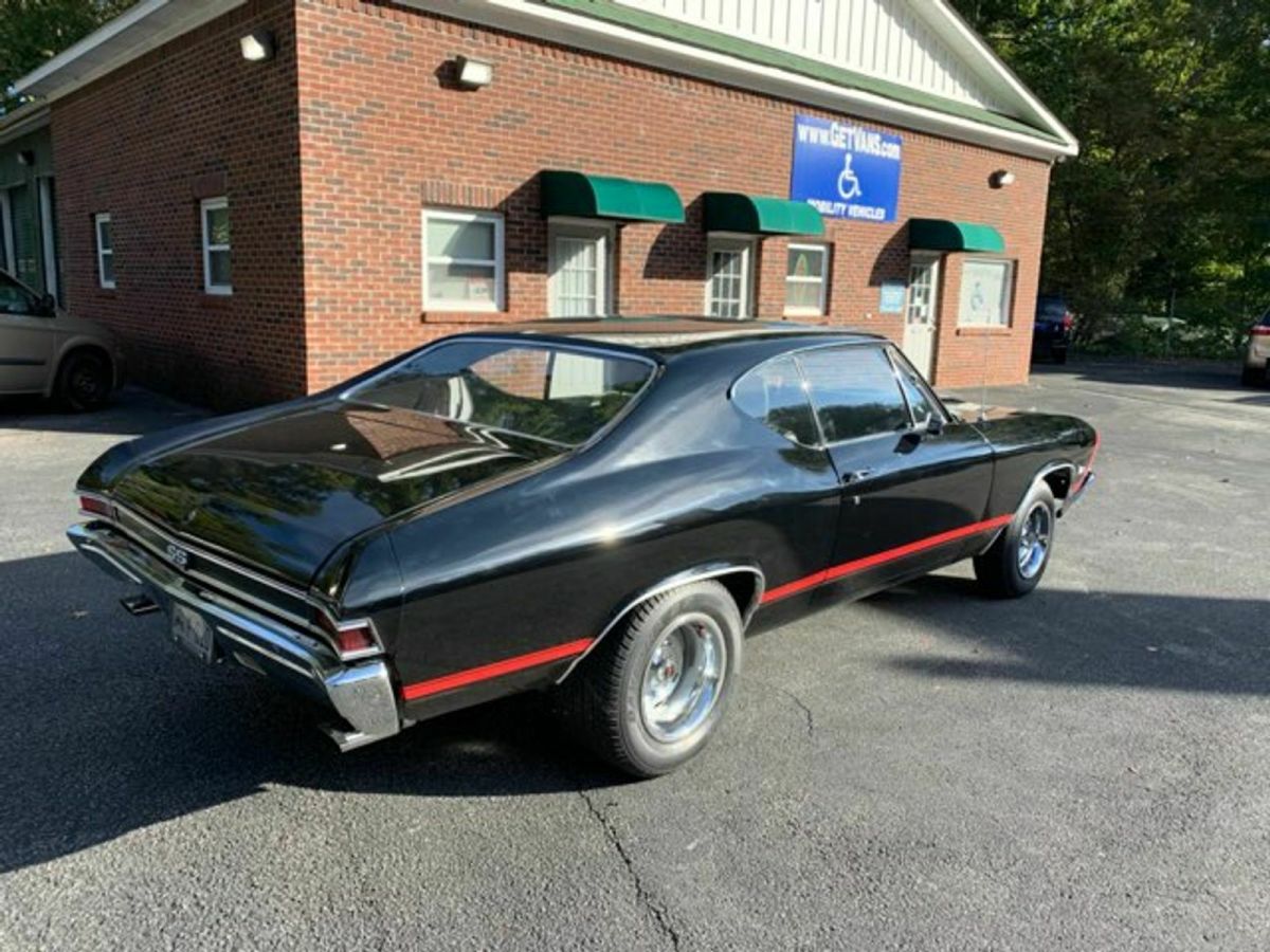 1968 Black Chevrolet Chevelle