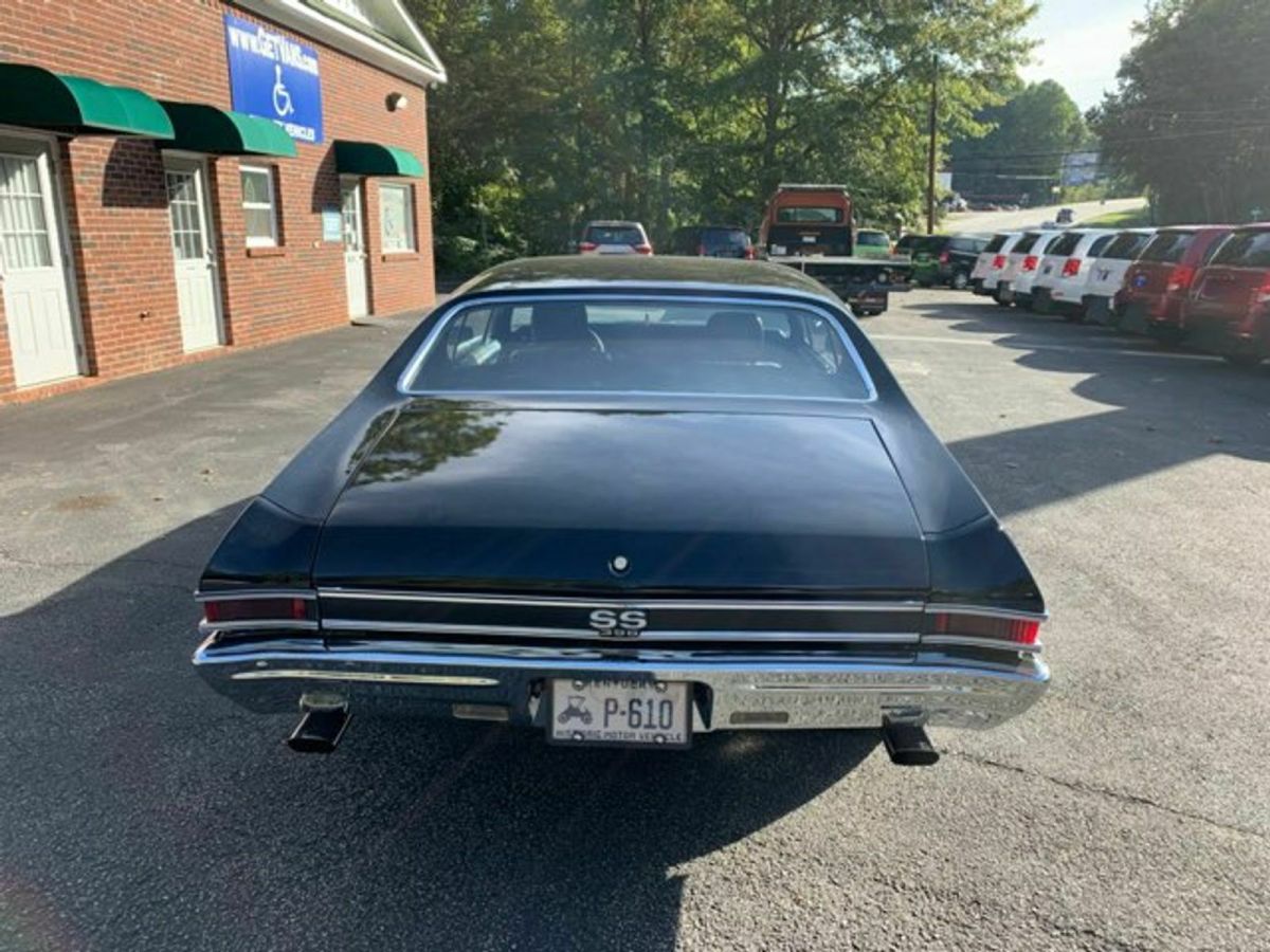 1968 Black Chevrolet Chevelle