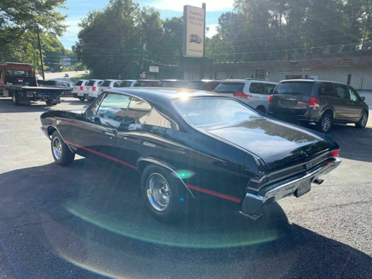1968 Black Chevrolet Chevelle
