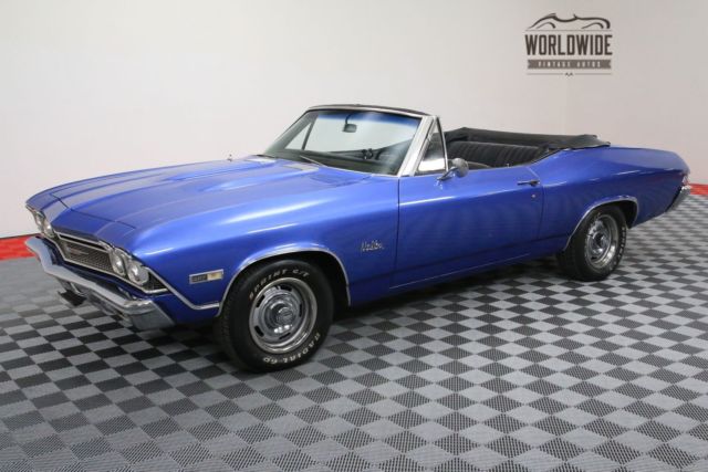 1968 Blue Chevrolet Chevelle