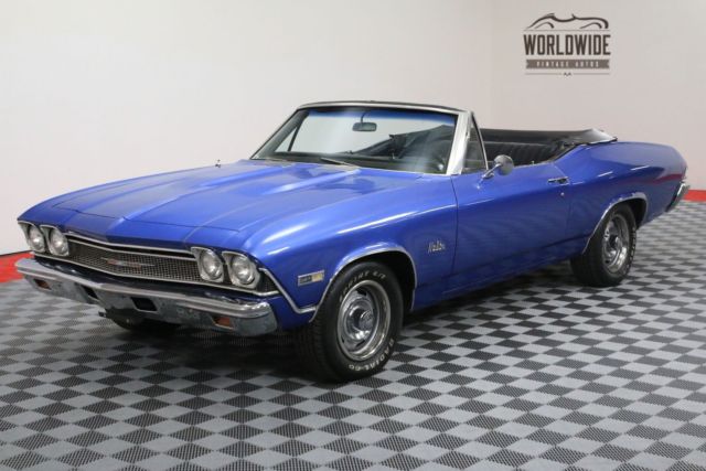 1968 Blue Chevrolet Chevelle