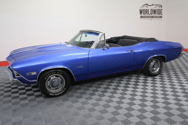 1968 Blue Chevrolet Chevelle