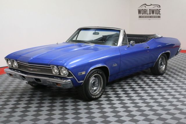 1968 Blue Chevrolet Chevelle