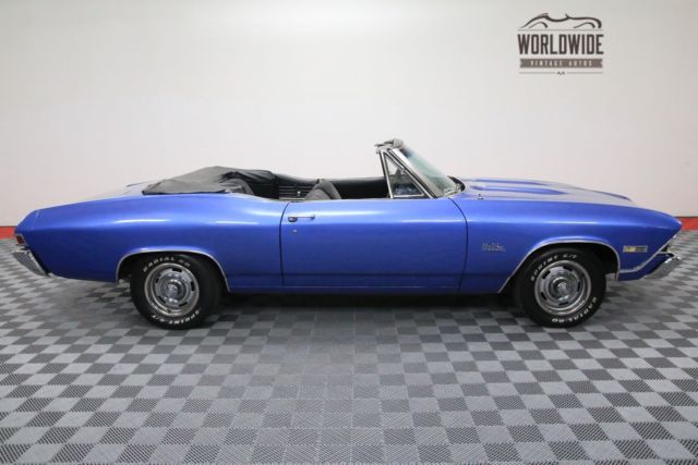 1968 Blue Chevrolet Chevelle