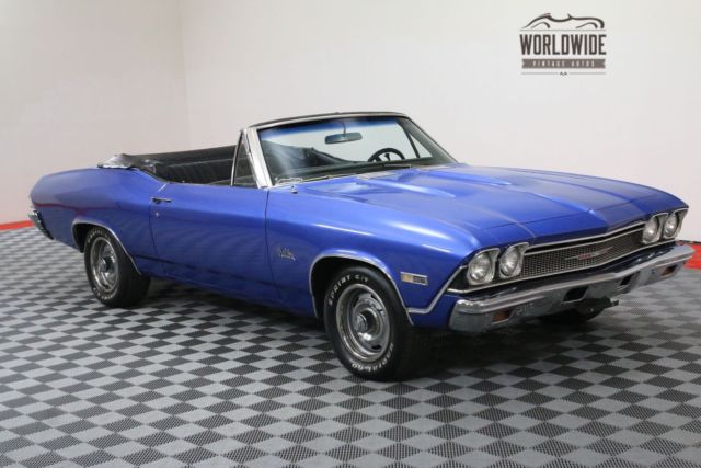 1968 Blue Chevrolet Chevelle