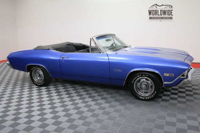 1968 Blue Chevrolet Chevelle