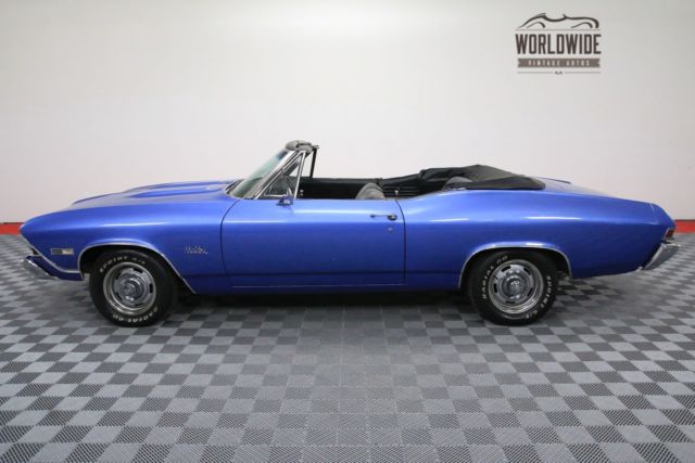 1968 Blue Chevrolet Chevelle