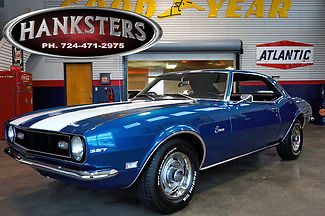 1968 Blue Chevrolet Camaro Coupe
