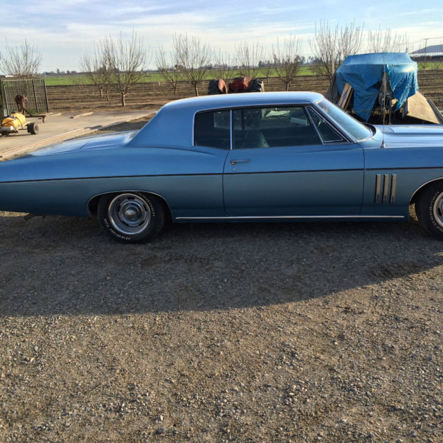1968 Blue Chevrolet Impala Coupe
