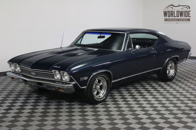 1968 Blue Chevrolet Chevelle