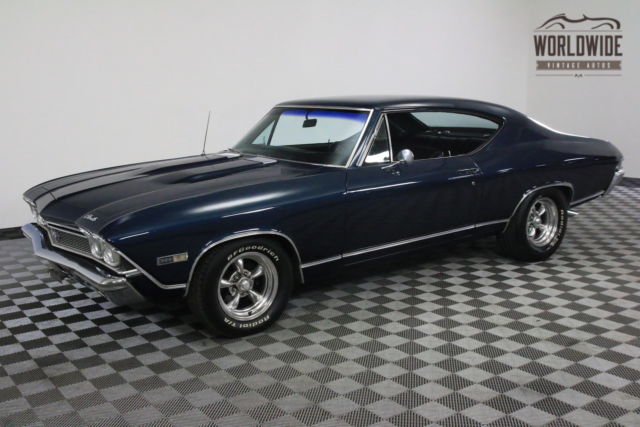 1968 Blue Chevrolet Chevelle