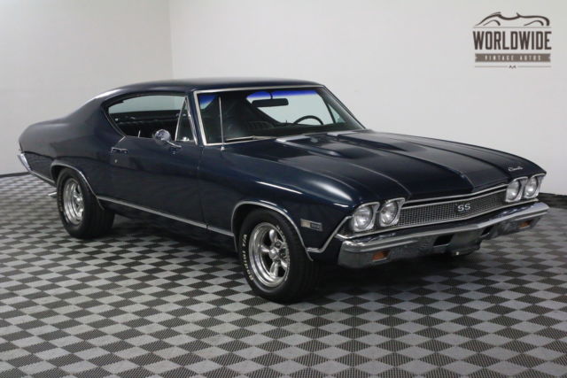1968 Blue Chevrolet Chevelle