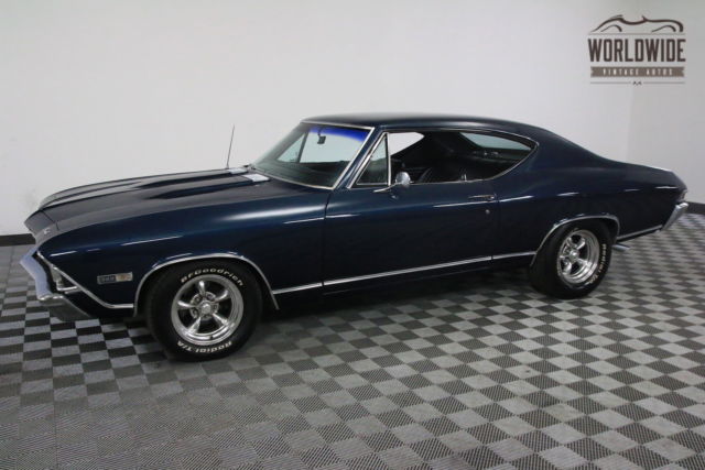 1968 Blue Chevrolet Chevelle