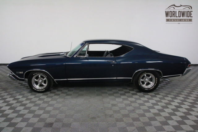 1968 Blue Chevrolet Chevelle