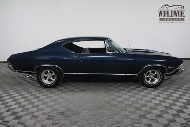 1968 Blue Chevrolet Chevelle
