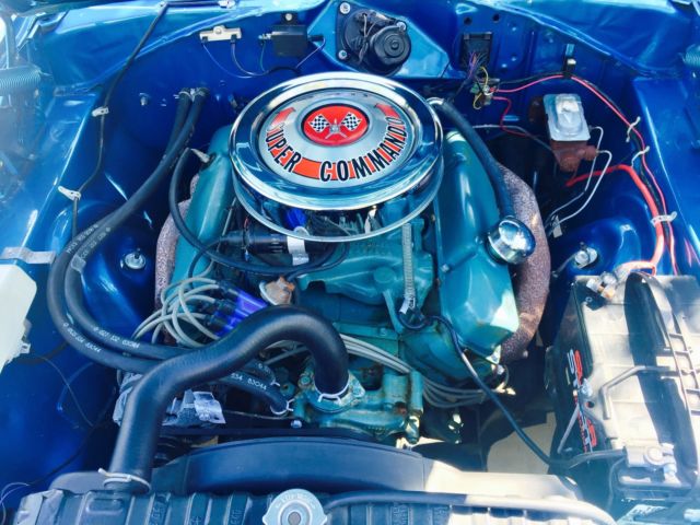 1968 Blue Plymouth GTX Coupe