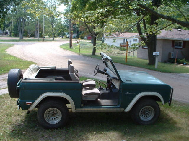 1968 Green Ford Bronco SUV
