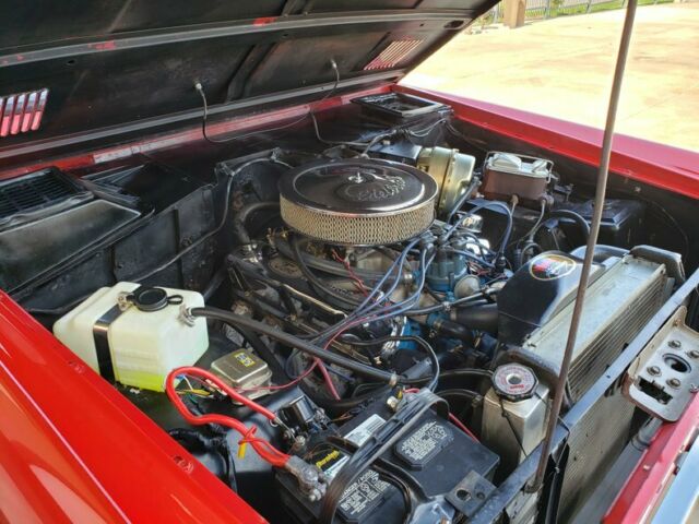 1968 Red Ford Bronco SUV