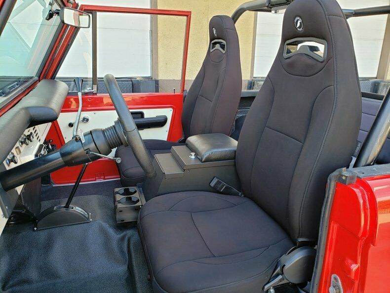 1968 Red Ford Bronco SUV