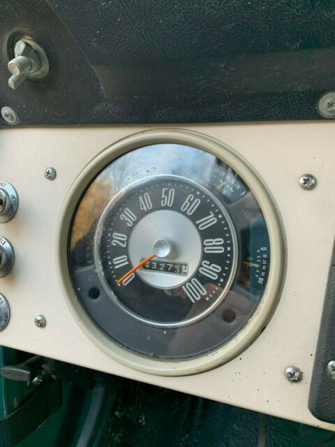 1968 Green Ford Bronco SUV