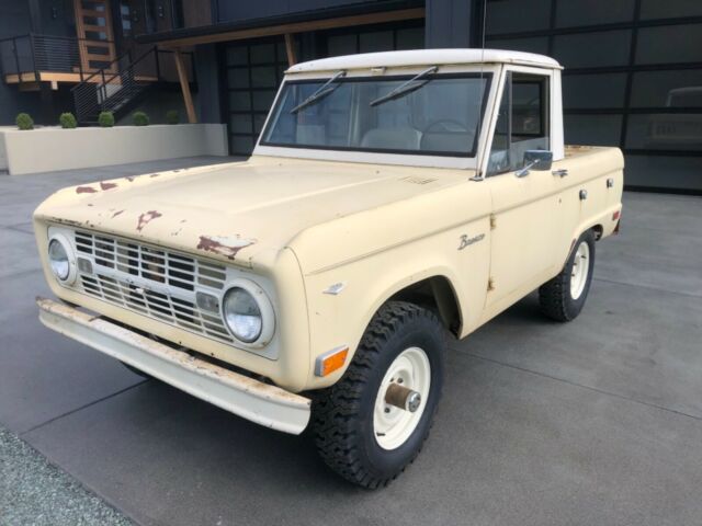 1968 Yellow Ford Bronco Pickup