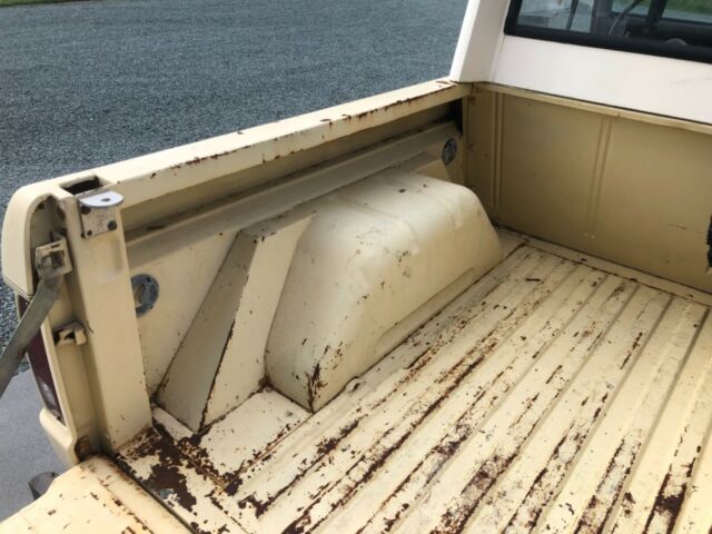 1968 Yellow Ford Bronco Pickup