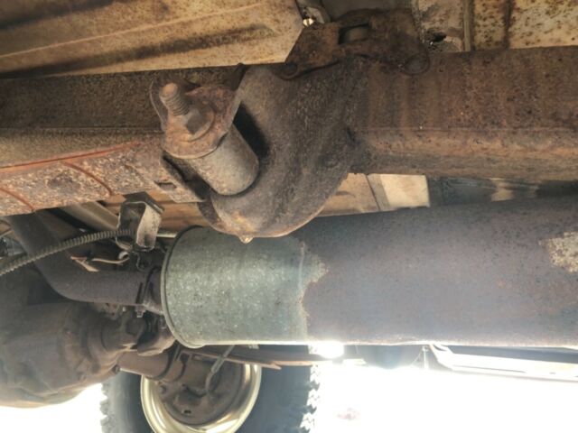 1968 Yellow Ford Bronco Pickup