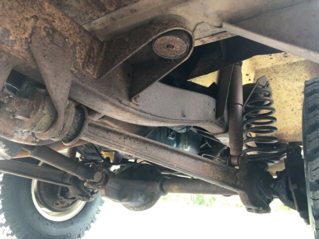 1968 Yellow Ford Bronco Pickup