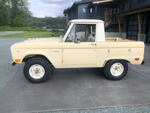 1968 Yellow Ford Bronco Pickup