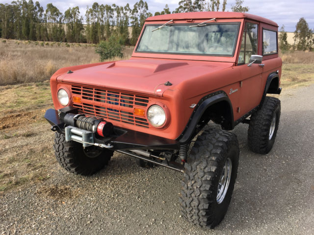 1968 Primer Ford Bronco Removeable Top SUV