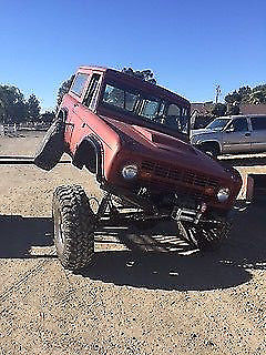 1968 Primer Ford Bronco Removeable Top SUV