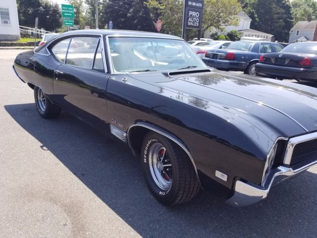 1968 black Buick GS 400 Coupe