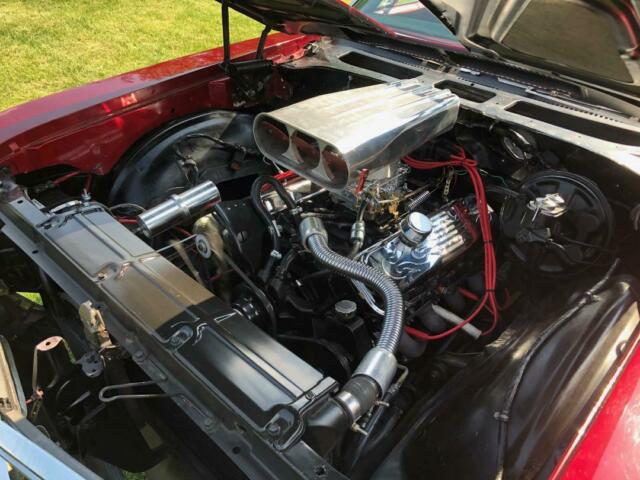 1968 Burgundy Buick Skylark Convertible