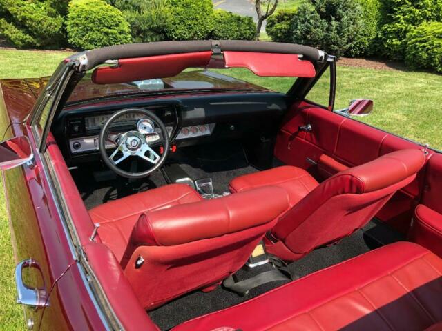 1968 Burgundy Buick Skylark Convertible