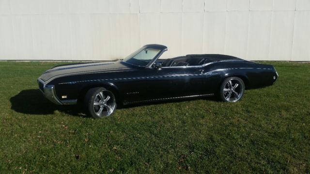 1968 Semi Gloss Black Buick Riviera Roadster