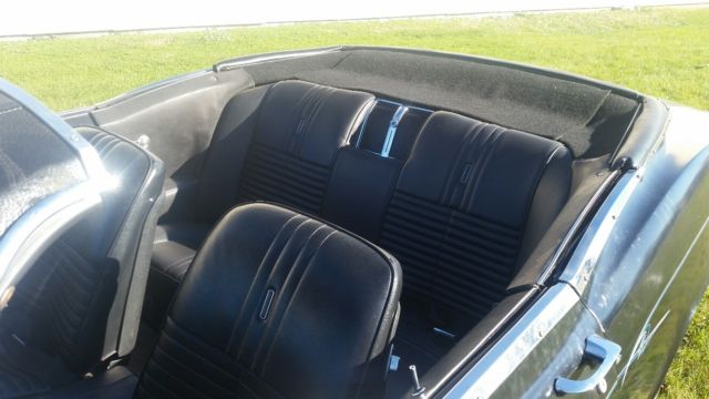 1968 Semi Gloss Black Buick Riviera Roadster