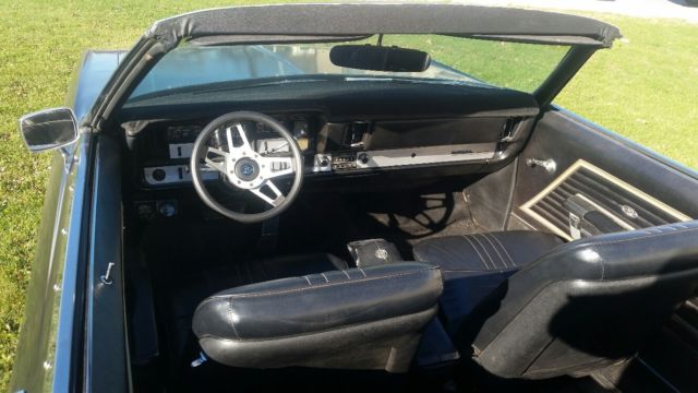 1968 Semi Gloss Black Buick Riviera Roadster