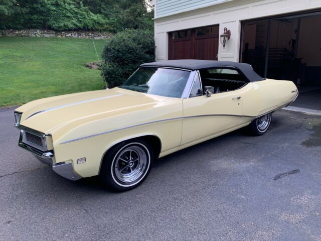 1968 Yellow Buick Skylark Convertible